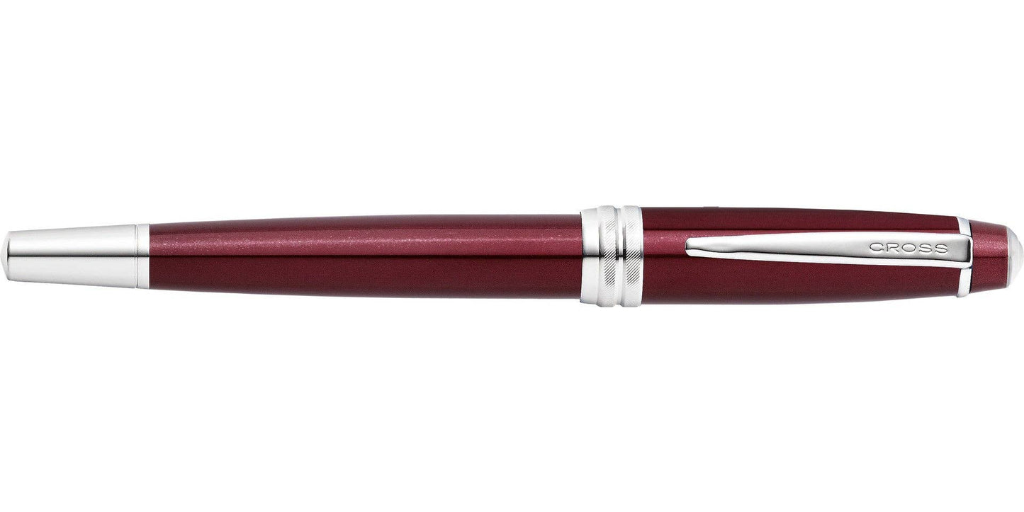 Bailey™ by AT Cross Red Lacquer Stainless Steel Medium Nib Fountain Pen