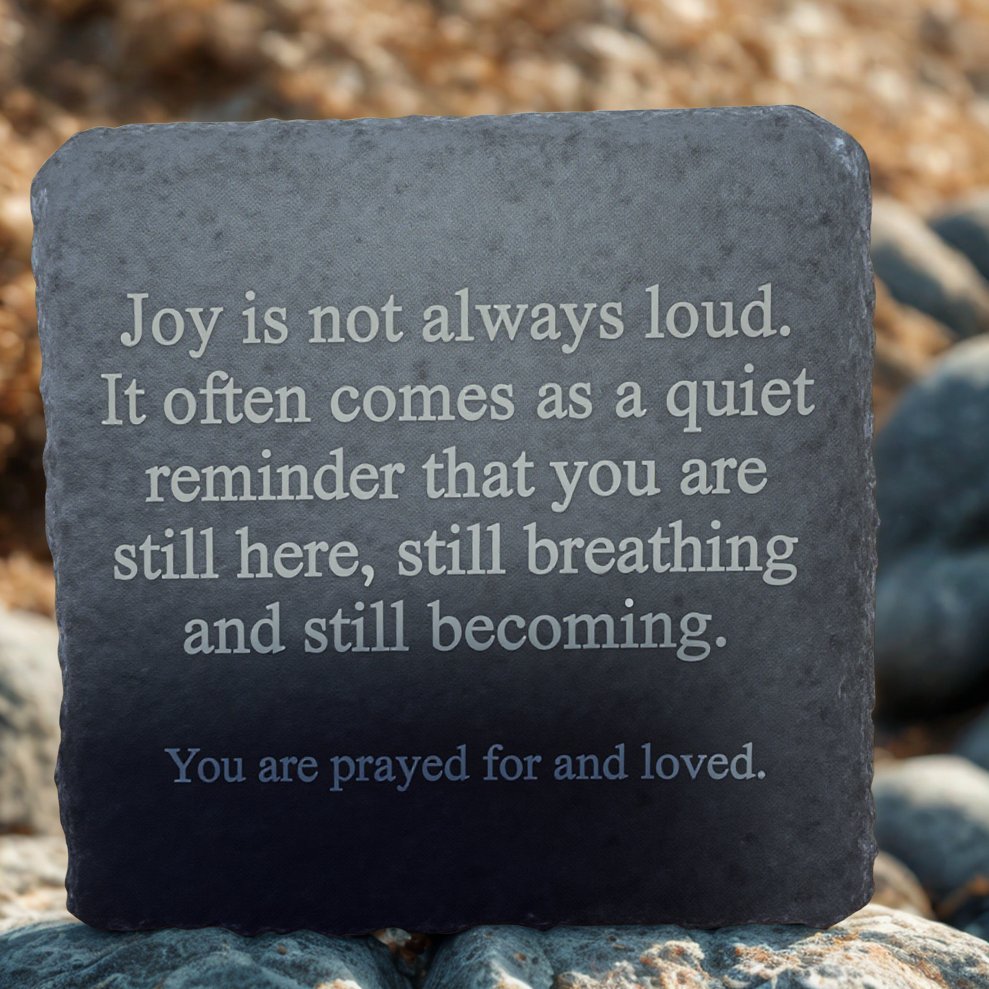 Inspirational Messages slate tiles
