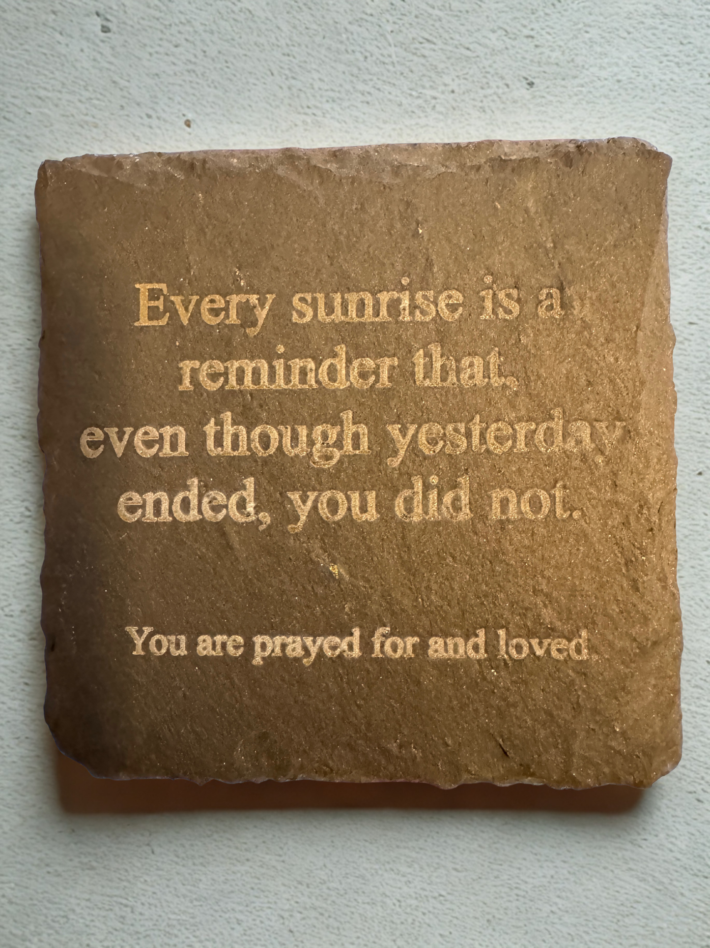 Inspirational Messages slate tiles