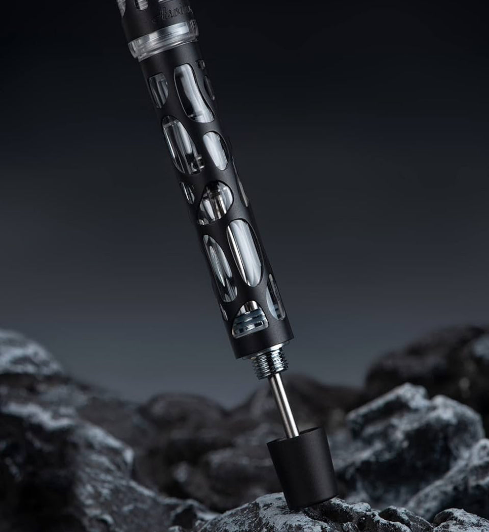 Asvine V169 Vacuum fill pen Black - M nib