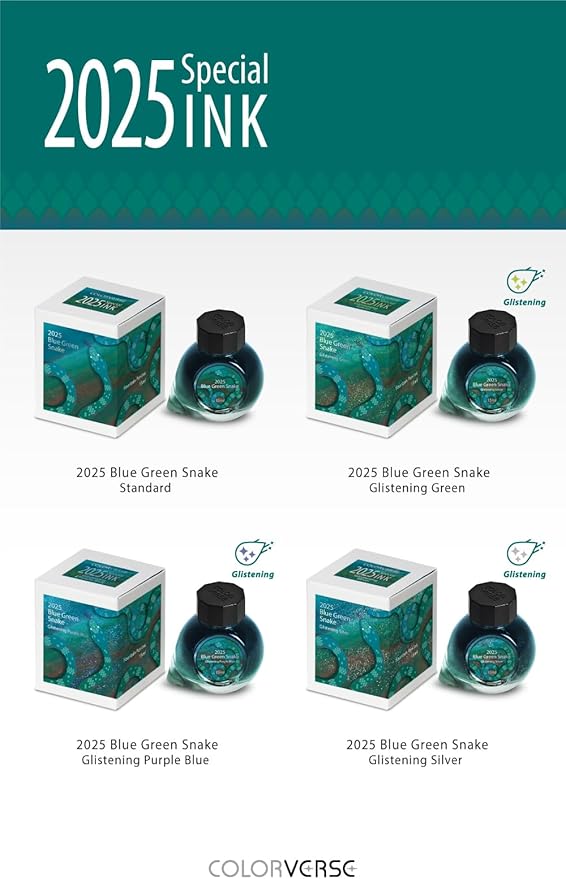 Colorverse Blue Green Snake - 2025 Special Ink, 3 Available Colors
