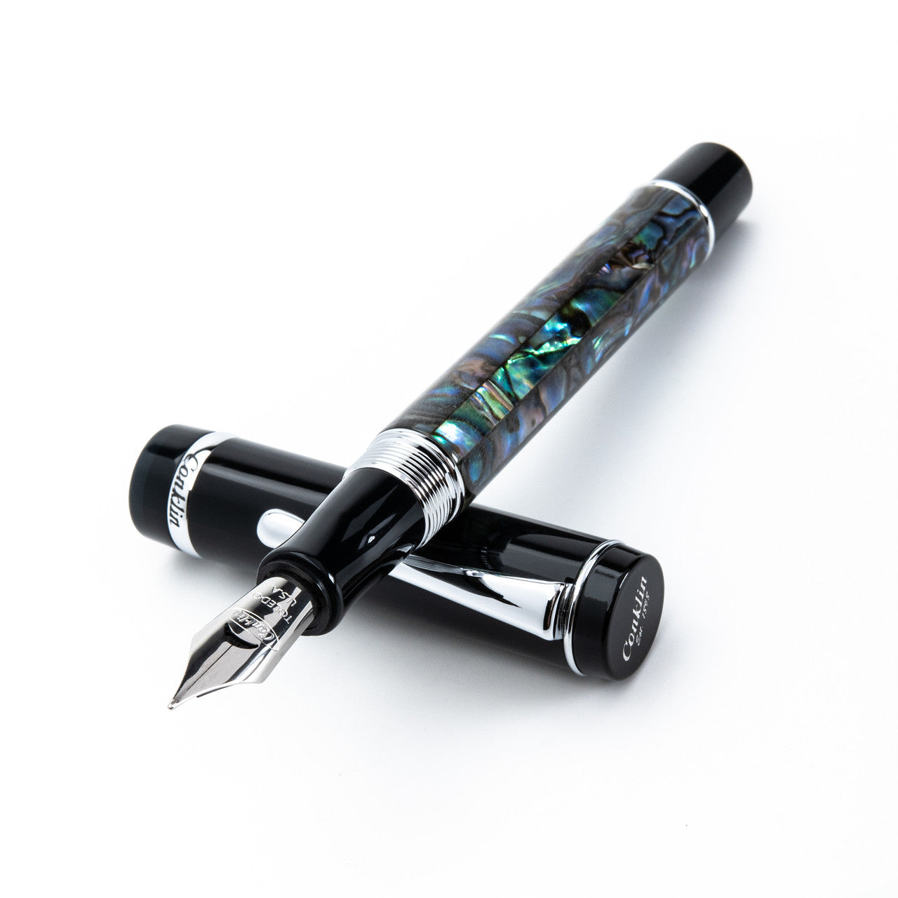 CONKLIN DURAGRAPH ABALONE NIGHTS FOUNTAIN PEN