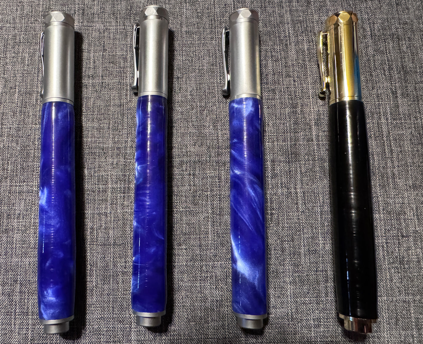 Hand-made Zen Pen from Doc Pens - Deep Blue Sea