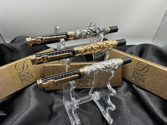 Premium New Jinhao Auspicious Ancient Dragon Pen - Fine Nib