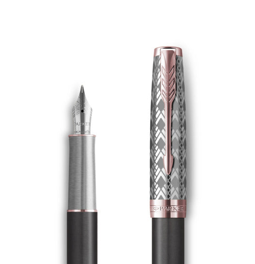 Sonnet Premium Metal & Gray PGT Fountain Pen (2119788)