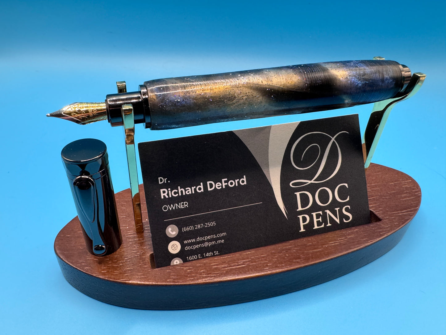 Hand-made Zen Pen from Doc Pens - Space Nebula