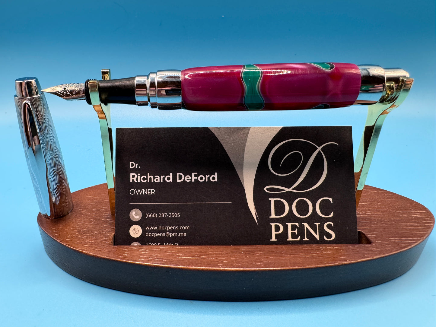 Hand-made Pressimo from Doc Pens - Garland and Ribbon