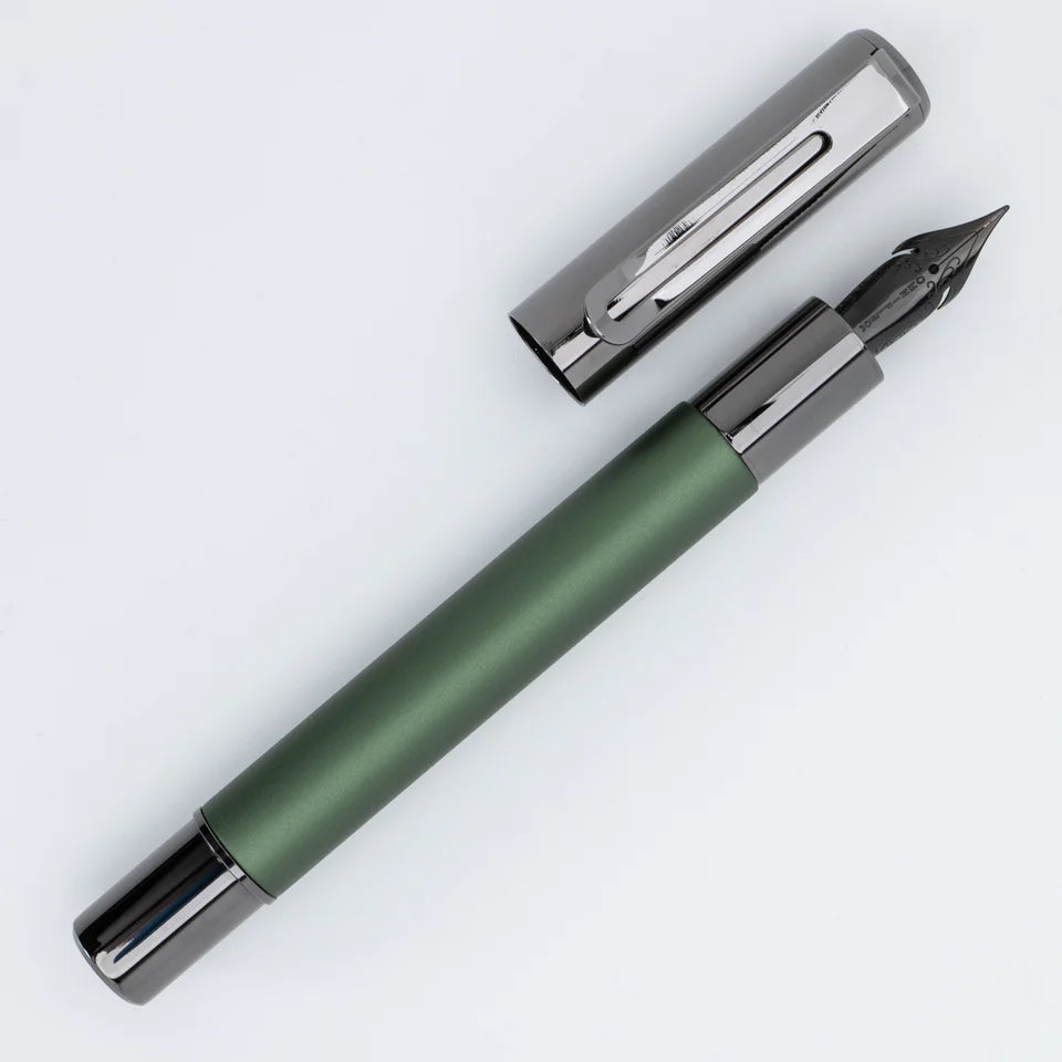 Monteverde USA® Ritma Fountain Pen Anodized Green w/ JoWo Medium Nib