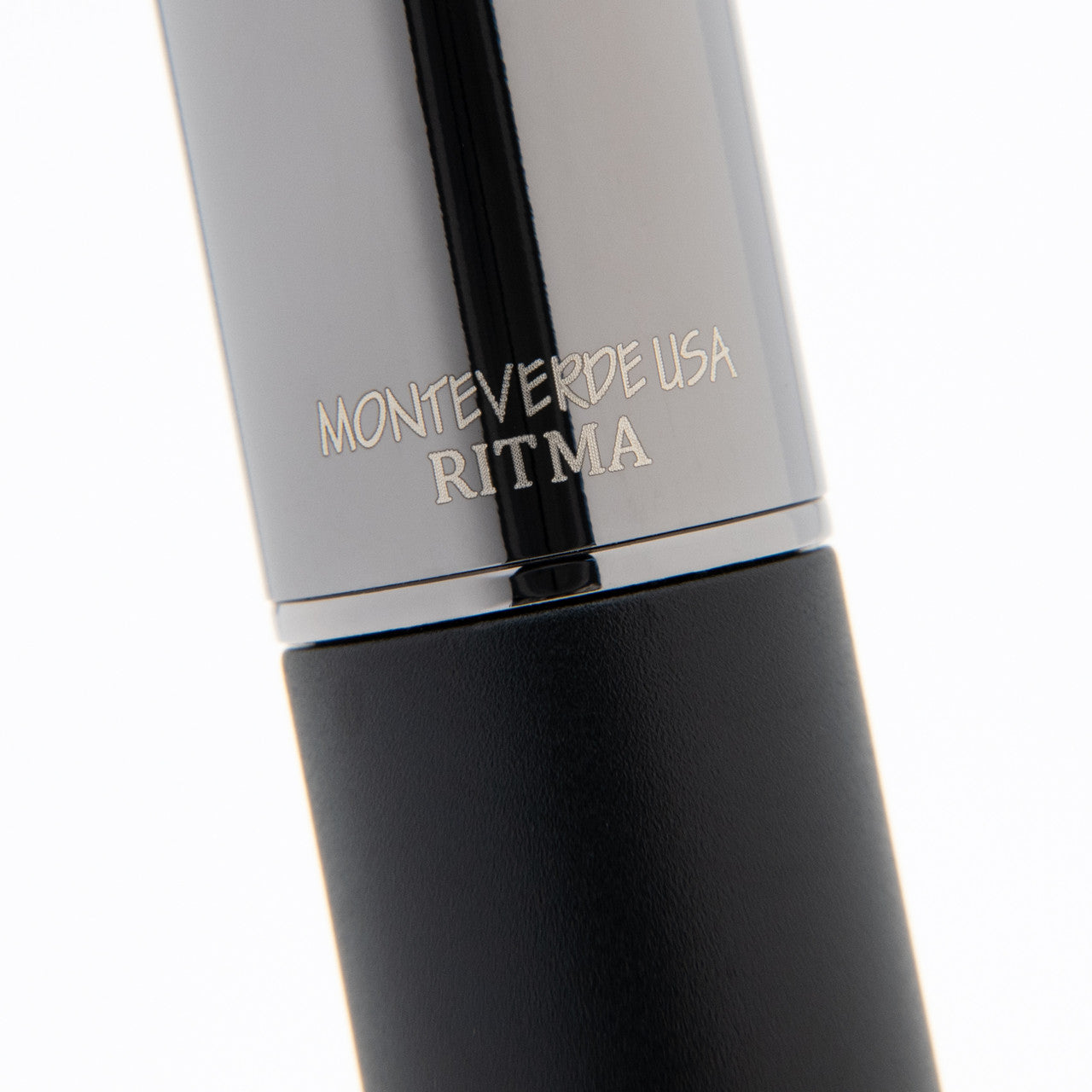 Monteverde USA® Ritma Fountain Pen Anodized Black w/ JoWo Medium Nib