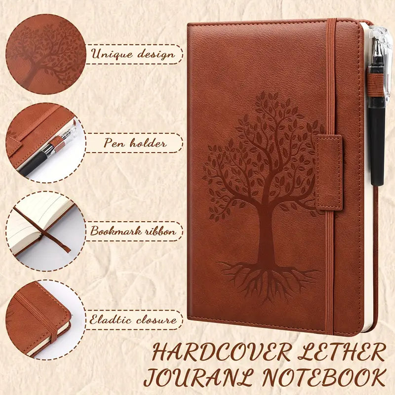Tree of Life Faux Leather Notebook/Journal
