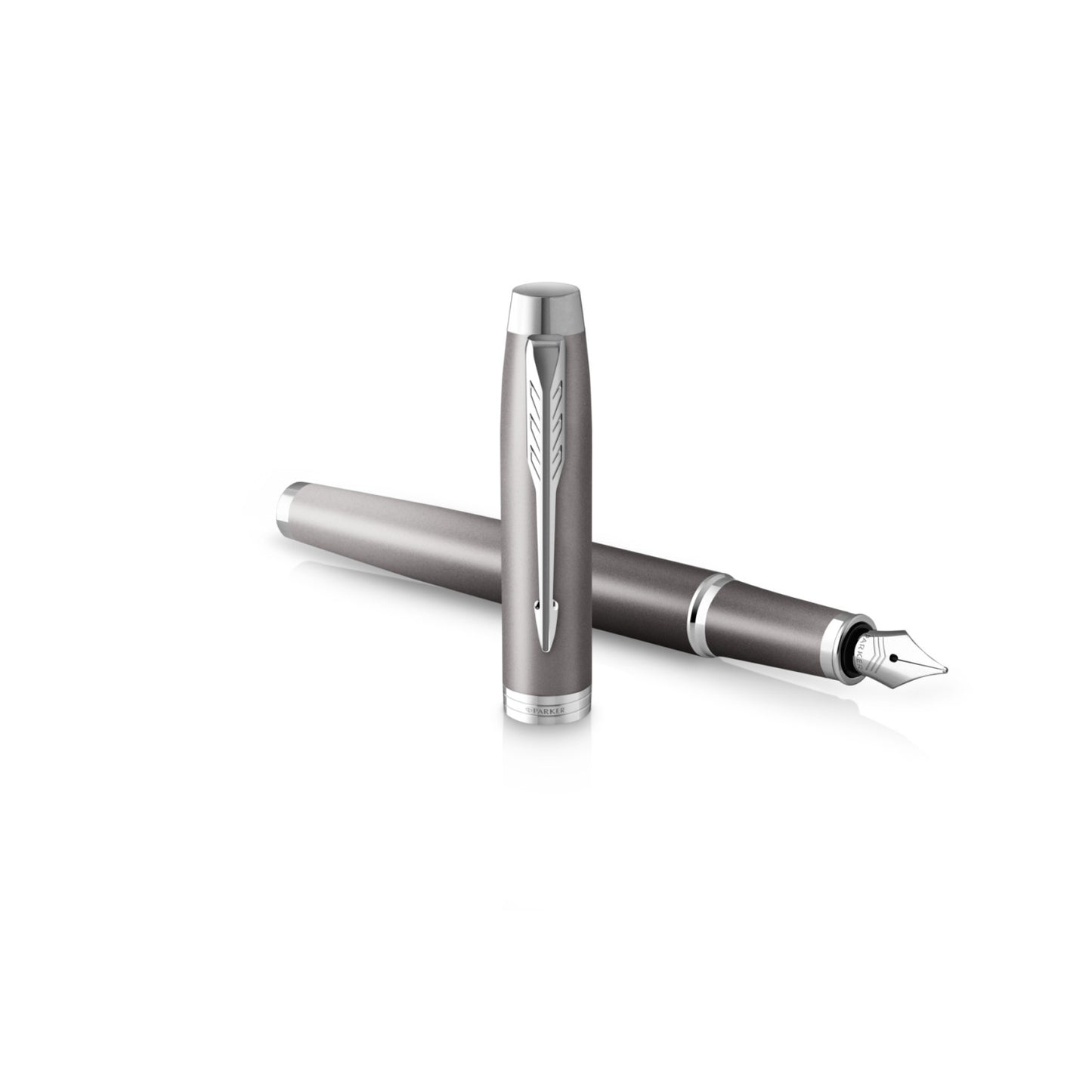 Parker IM Ritual Fountain Pen - Grey Chrome Trim