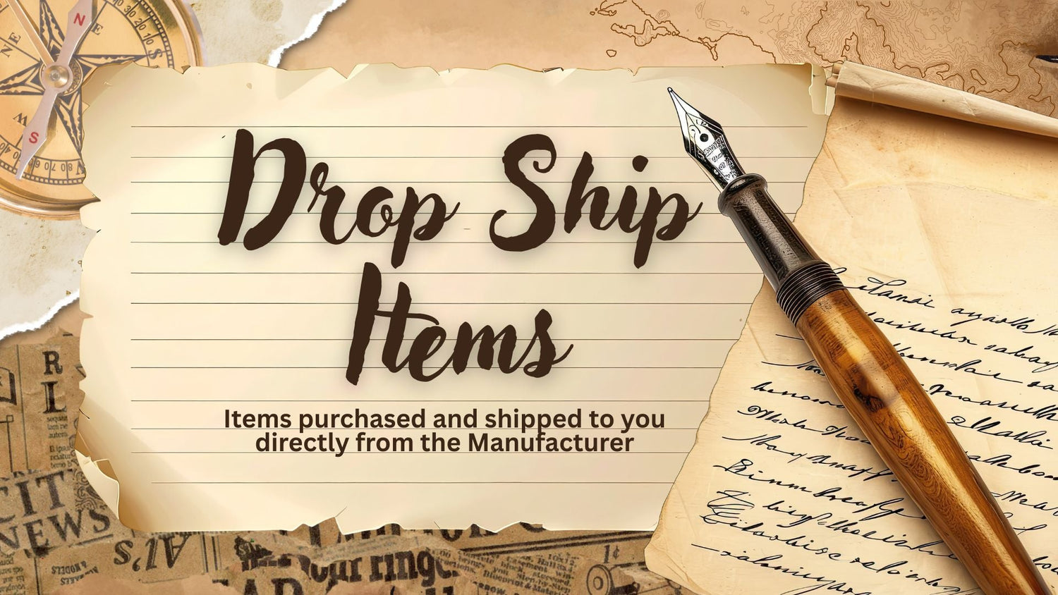 Drop Ship Items from Manufacturer