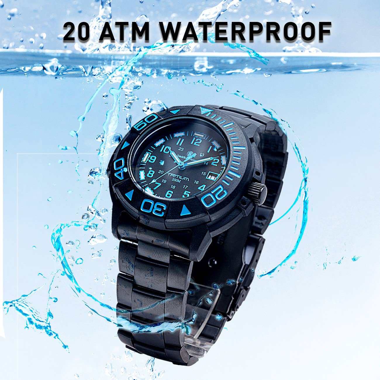 Smith & Wesson Diver Tritium Watch