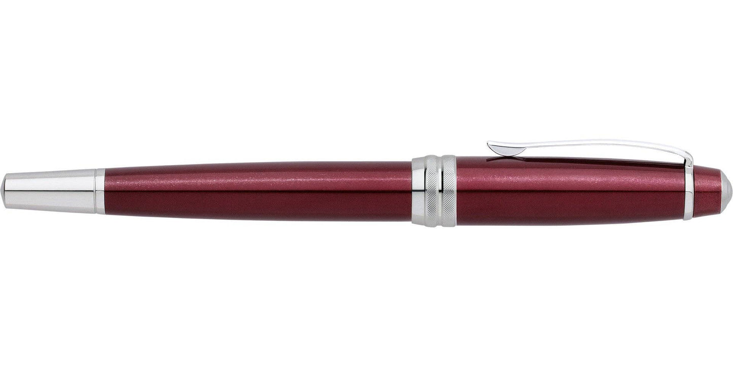 Bailey™ by AT Cross Red Lacquer Stainless Steel Medium Nib Fountain Pen