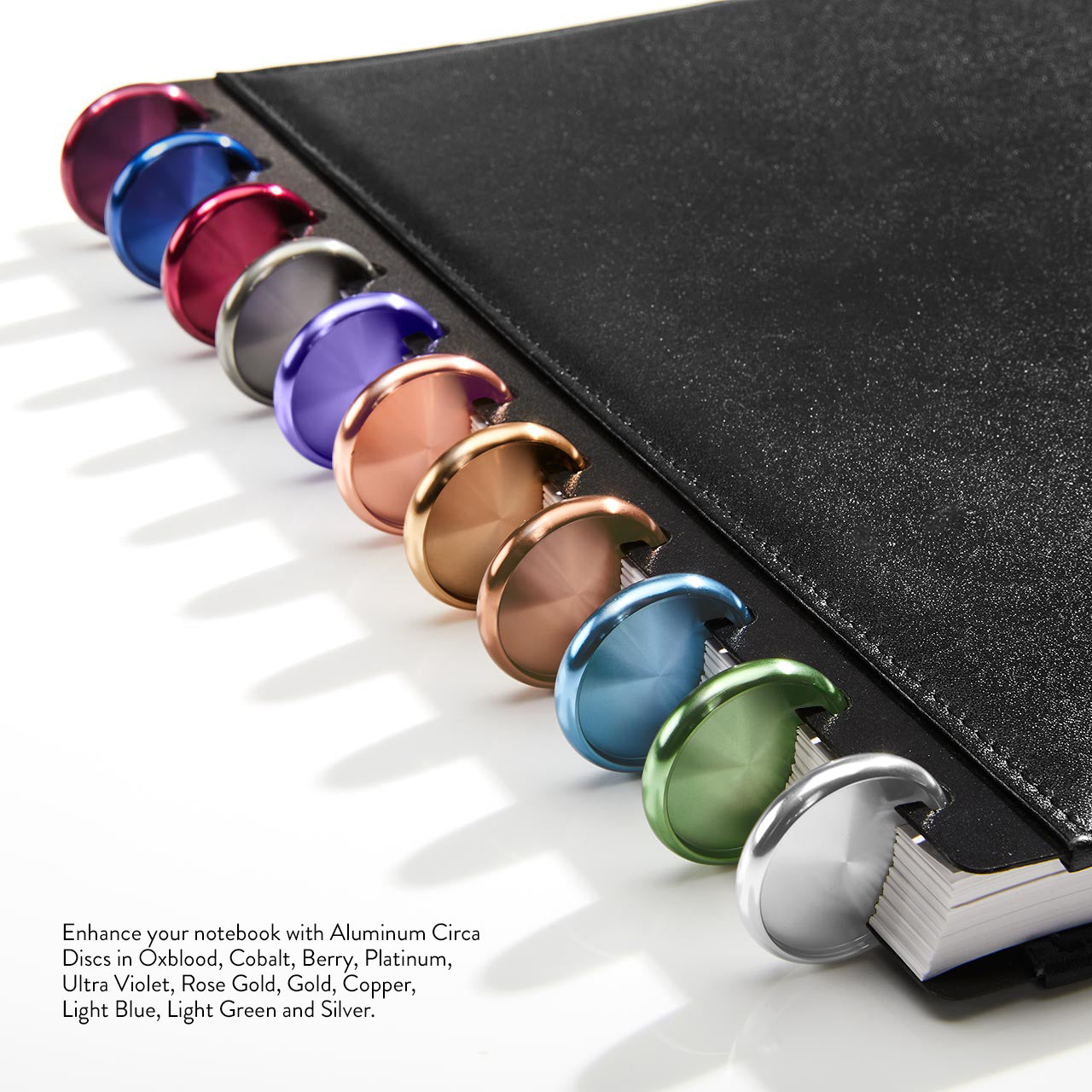 Circa Leather Discbound Notebook