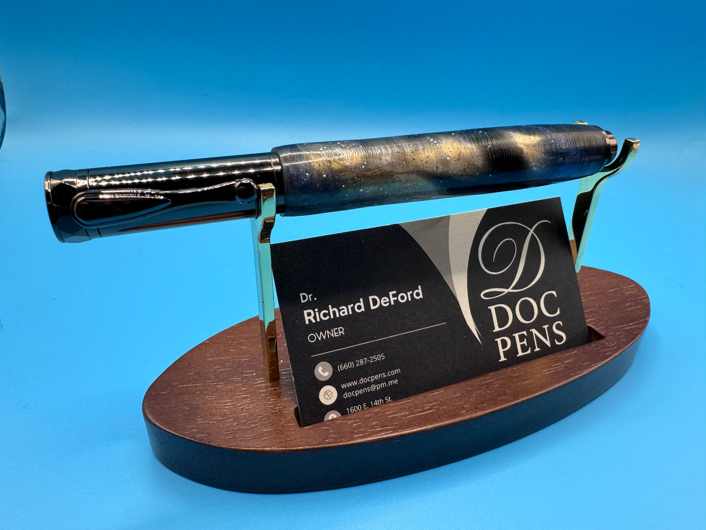 Hand-made Zen Pen from Doc Pens - Space Nebula