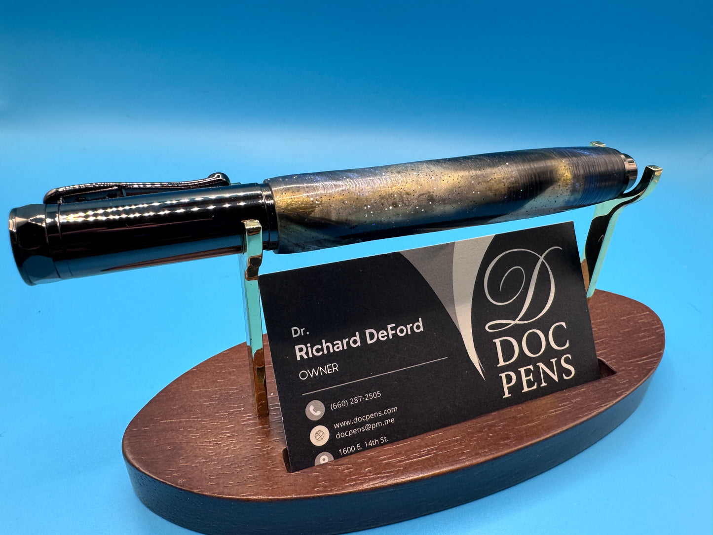 Hand-made Zen Pen from Doc Pens - Space Nebula