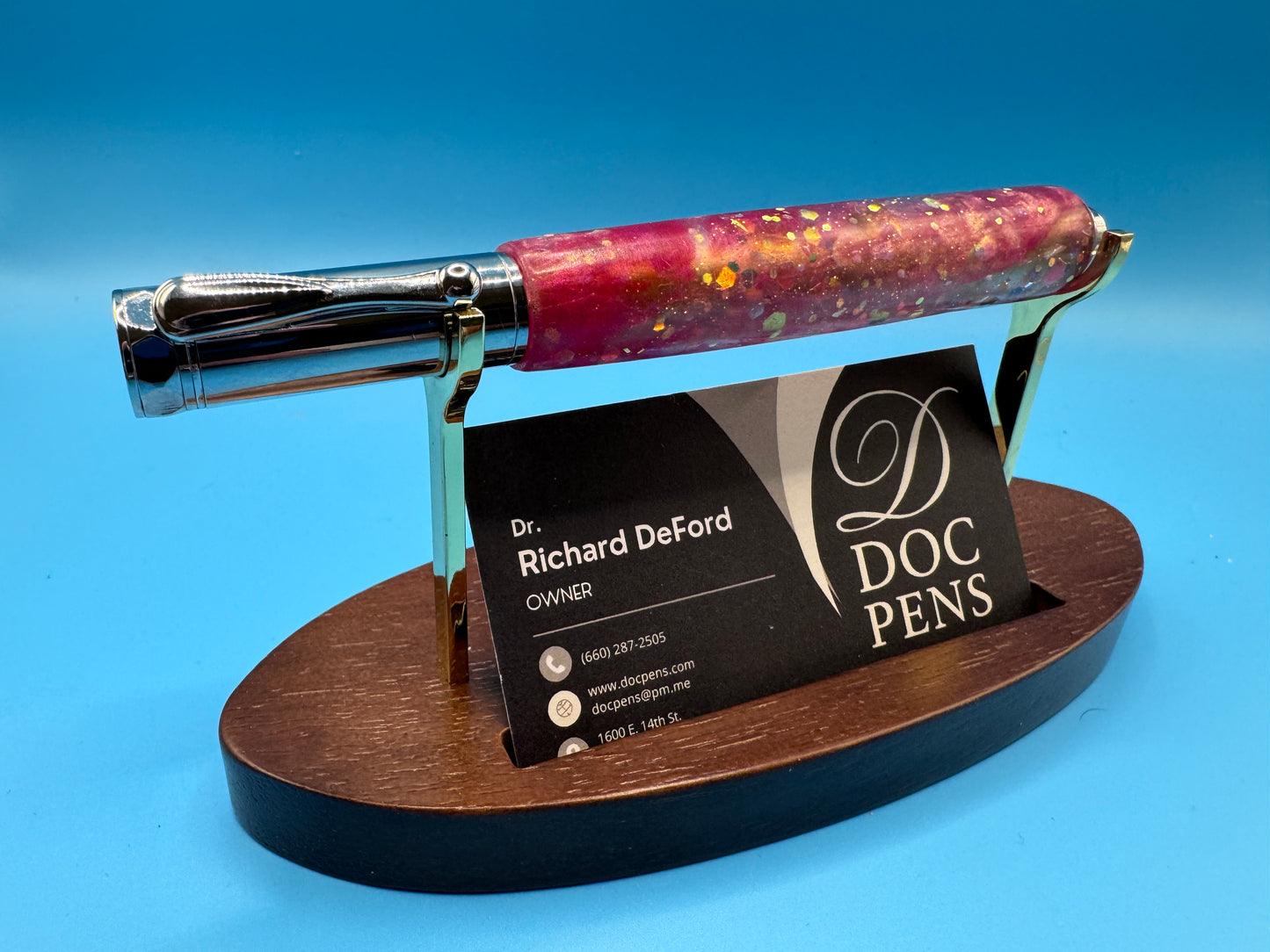 Hand-made Zen Pen from Doc Pens - Sparkling Pink