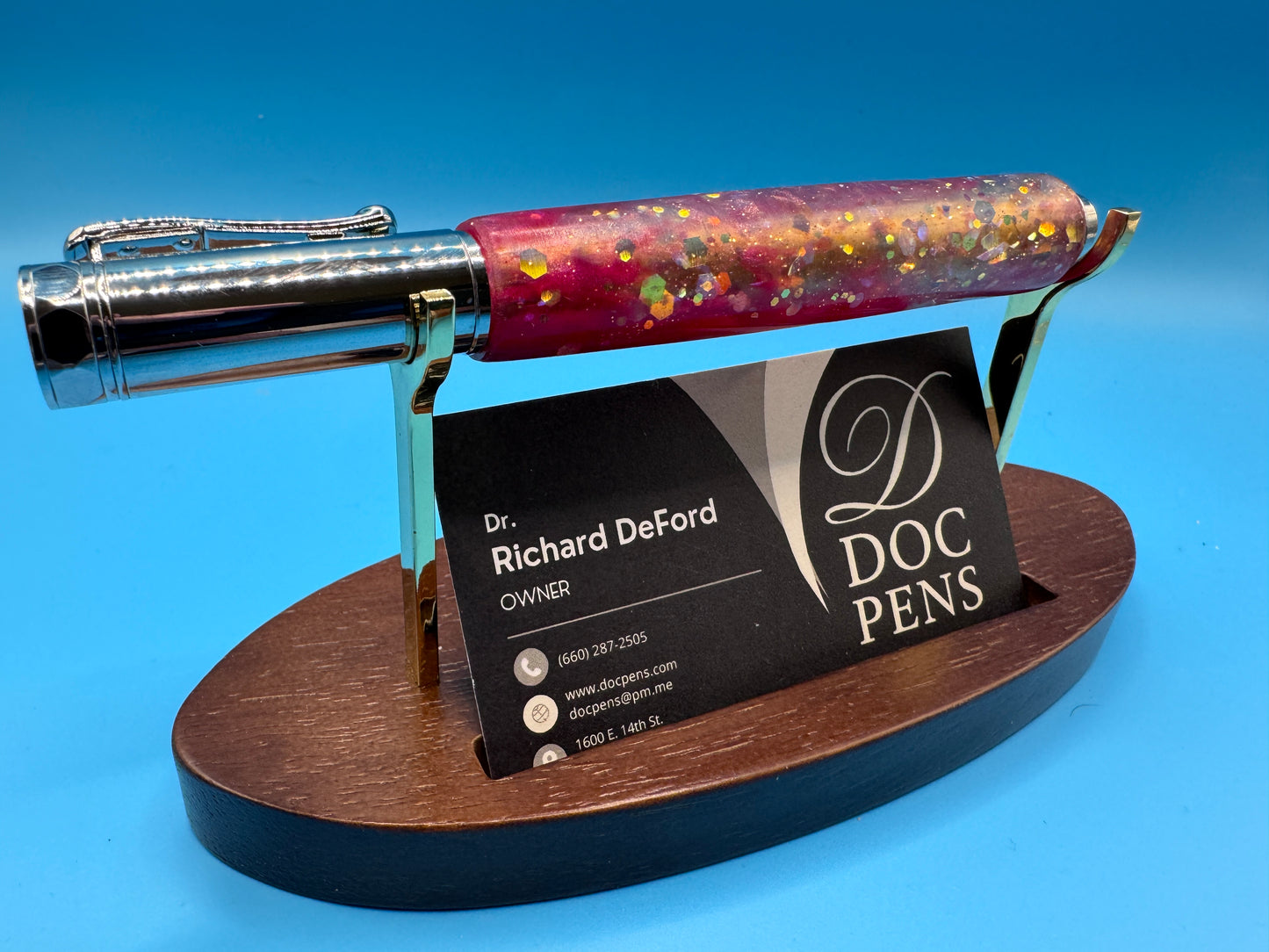 Hand-made Zen Pen from Doc Pens - Sparkling Pink