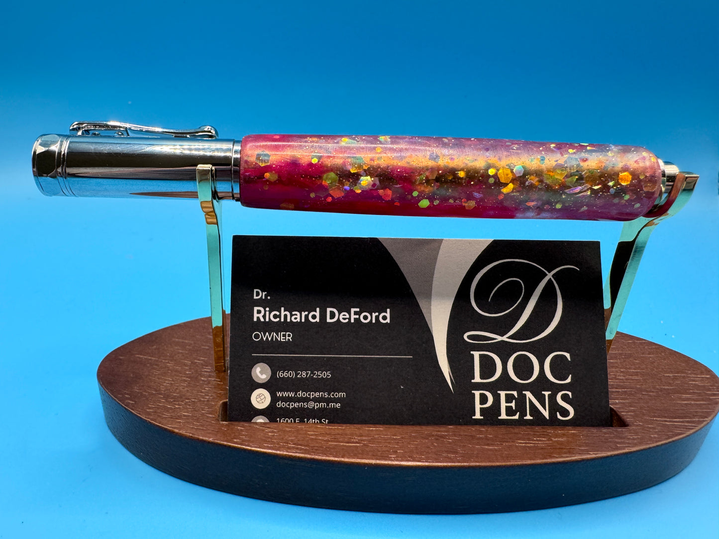Hand-made Zen Pen from Doc Pens - Sparkling Pink