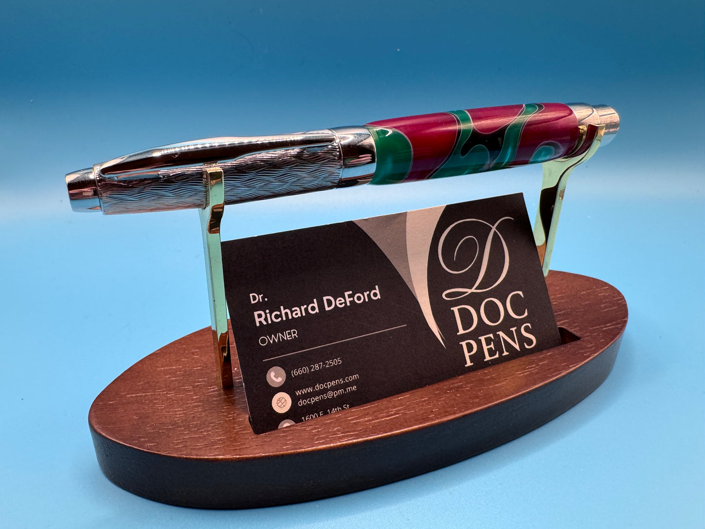Hand-made Pressimo from Doc Pens - Garland and Ribbon