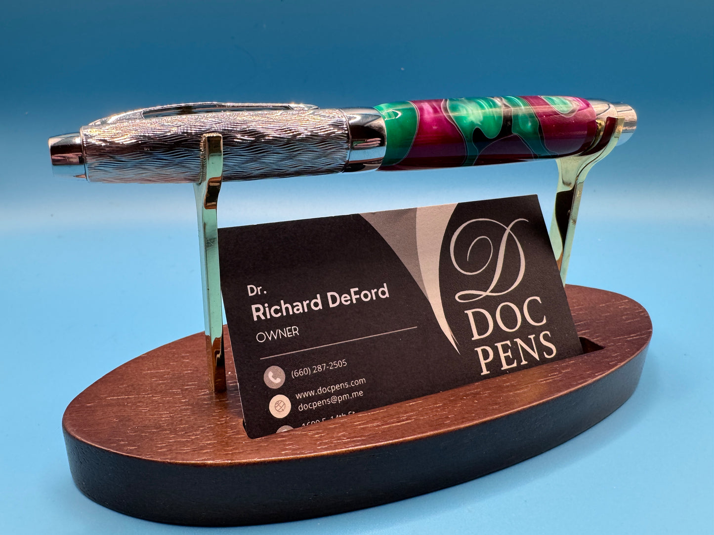 Hand-made Pressimo from Doc Pens - Garland and Ribbon