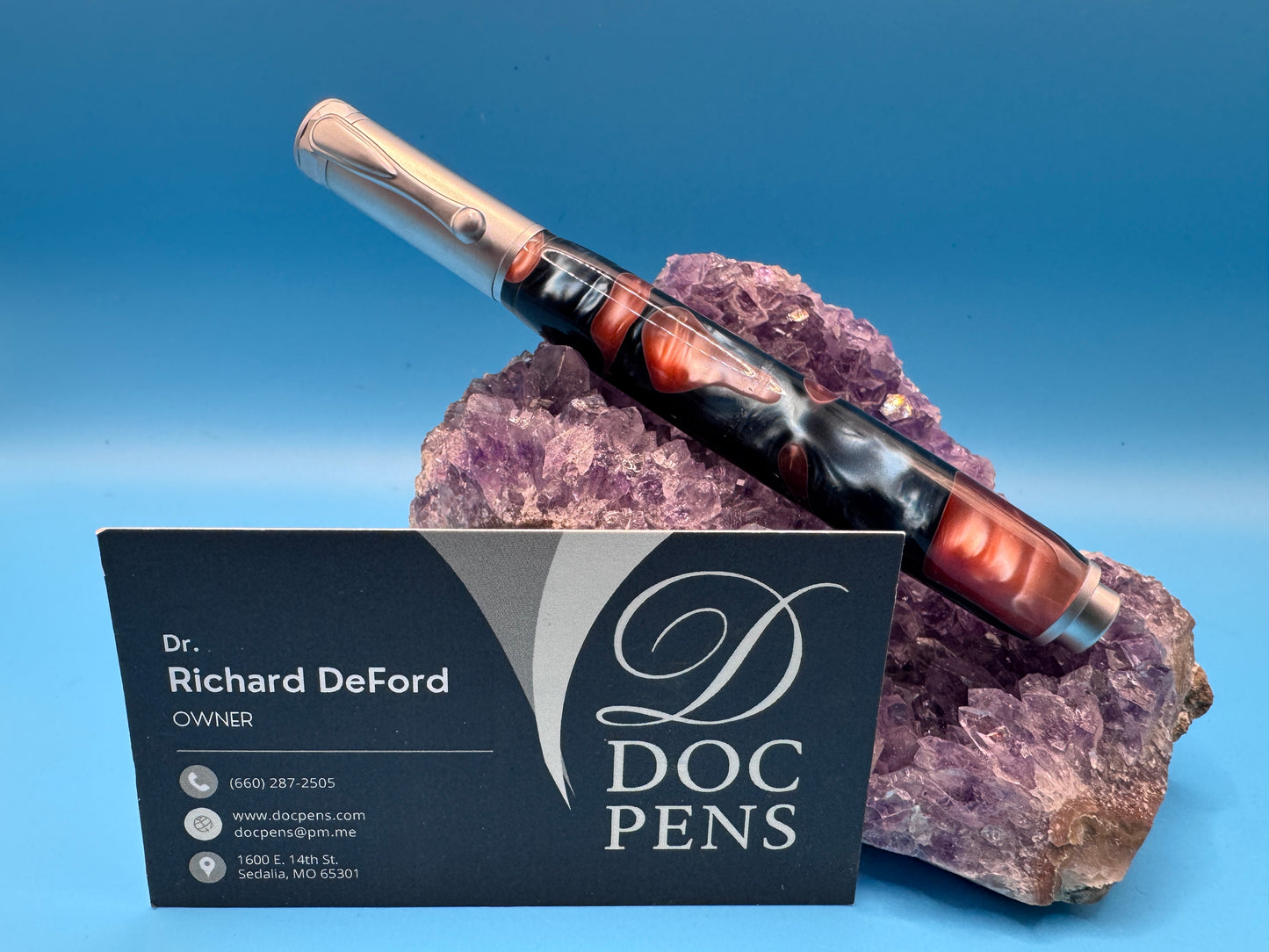 Hand-made Zen Pen from Doc Pens - Tiger's Eye