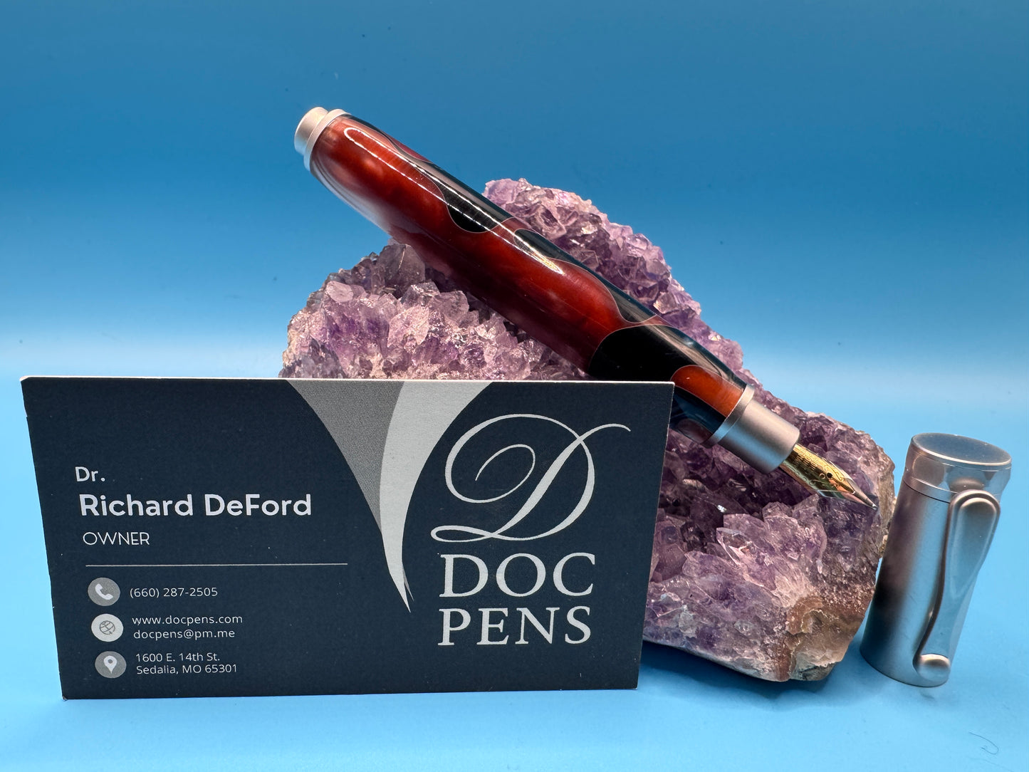 Hand-made Zen Pen from Doc Pens - Tiger's Eye