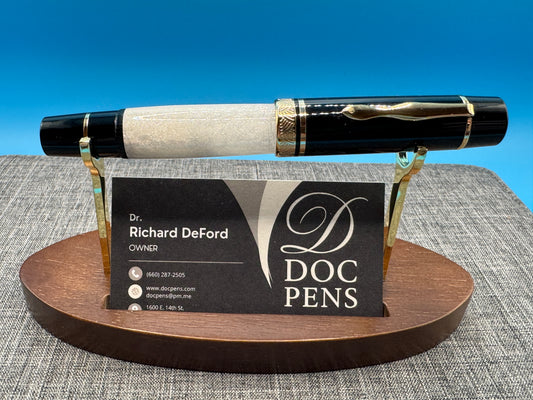 Majohn P139#8 Medium Nib Fountain Pen with Box, Brass Piston System Large Capacity Writing Pen