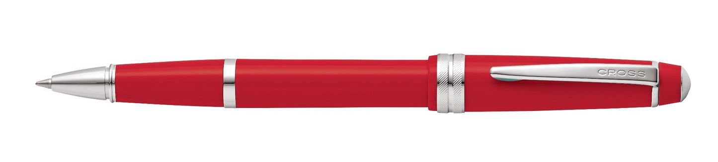 Bailey Light™ Polished Red Resin Rollerball Pen