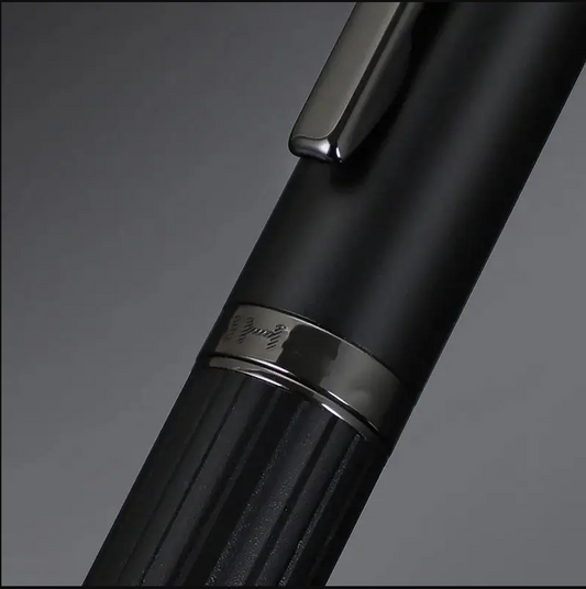 BLACK Premium New Jinhao 88 Metal Brass Fountain Pen Fine Nib (.5mm)