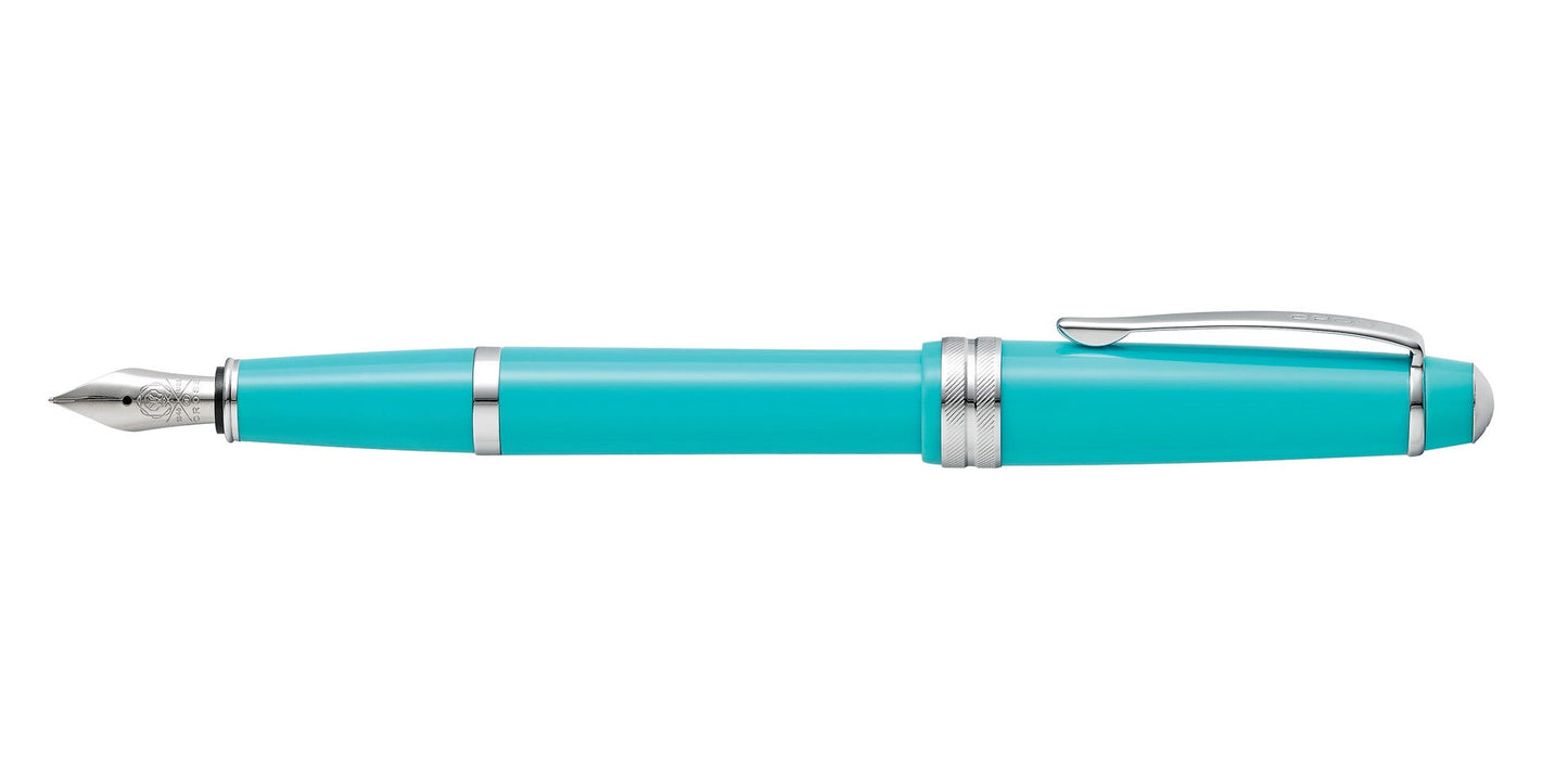 Bailey Light™ Polished Teal Resin Extra Fine Nib Fountain Pen